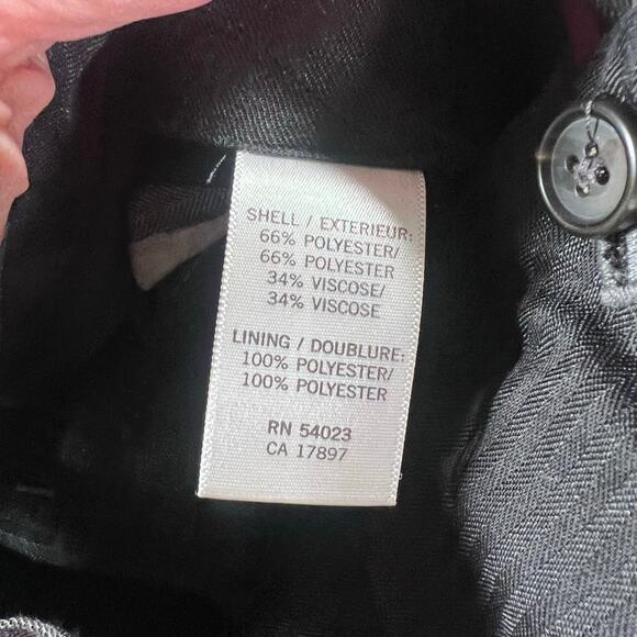 Banana Republic Modern Fit Gray Herringbone Wool-Blend Suit 30x30 38S - Picture 14 of 16